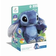 Clementoni - Jucarie educationala plus muzical Stitch ce contribuie la
