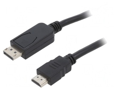 Cablu DisplayPort la HDMI 2.0, 10m foto