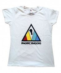 Tricou Dama Imagine Dragons Triangle Logo foto