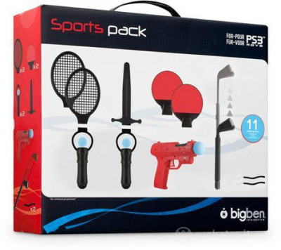 Set 11 accesorii Sport pentru - PS Move - PS3 / PS4 - EAN: 3499550293425 foto
