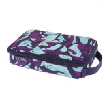 Cumpara ieftin Penar neechipat fete, 1 fermoar, Dimensiuni 21x13x6cm, tip etui 2 Go, motiv, Herlitz
