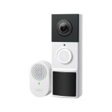 SONERIE VIDEO Smart TP-LINK, rezolutie 2K, 3 Mpix, night vision color, alarma antifurt, IP64, acumulator 6400mAh &quot;Tapo D210&quot; (timbru verde 0.8 lei)