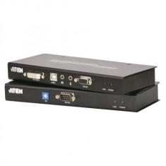 Extender KVM DVI USB Cat 5 maxim 60m, Aten CE600
