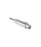 Adaptor Jack 6.3 tata mono la XLR mama, Oem