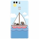 Husa silicon pentru Huawei P9 Plus, Happy Sailors