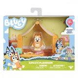 Set cu figurine, Bluey, Camera de joaca