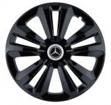 Cumpara ieftin Set 4 Capace Roti Autohelix MSA&reg;, potrivite jantelor de R16, pentru Mercedes-Benz, model terra negru
