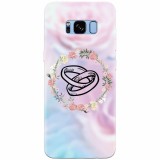 Husa silicon pentru Samsung S8 Plus, Rings