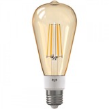 Bec Filament Yeelight ST64, Wi-Fi, E27, 6W, 2000K, 500lm YLDP23YL