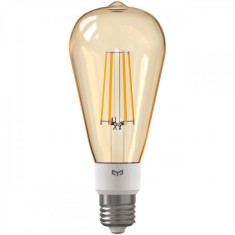 Bec Filament Yeelight ST64, Wi-Fi, E27, 6W, 2000K, 500lm YLDP23YL
