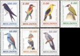 MOLDOVA 1993, Fauna - Pasari, serie neuzată, MNH, Nestampilat