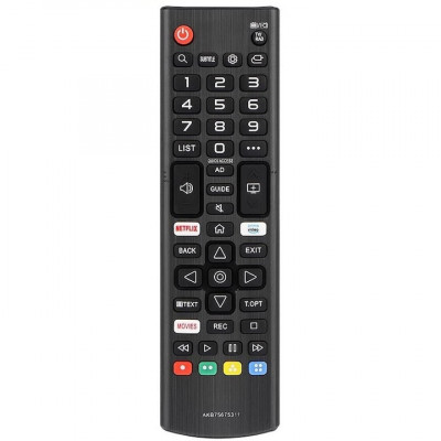 Telecomanda pentru LG Smart TV AKB75675311, neagra foto
