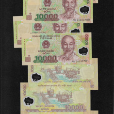 Vietnam 10000 10.000 dong polimer unc pret pe bucata