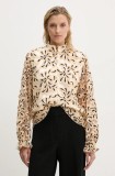 Bruuns Bazaar camasa BouvardiaBBMeasa shirt femei, cu guler stand-up, regular, BBW4051