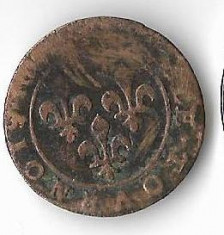 Moneda double tournois (1610-1643) - Franta foto