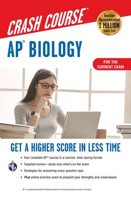Ap(r) Biology Crash Course, for the New 2020 Exam, Book + Online foto