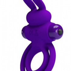 Inel Penis Pretty Love Vibrant Penis Ring 3 Purple