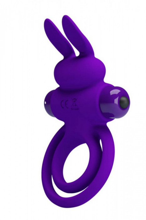 Inel Penis Pretty Love Vibrant Penis Ring 3 Purple