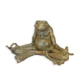 Broasca meditand-statueta din bronz TBB-172