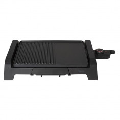 Gratar electric HOMA HG-2633, 2000W, 25x36 cm, Negru foto