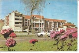 @carte postala(ilustrata) -NEAMT-Bistrita-Hotel Coroana de aur, Necirculata, Printata