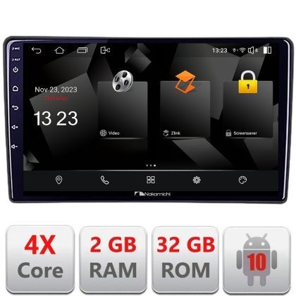 Navigatie VW Passat B5 Nakamichi Android Ecran 720P Quad Core 2+32 carplay android auto NAM5230 CarStore Technology