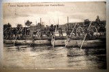 P.181 CP WWI GERMANIA POD PONTOANE FELDPOST MAUBEUGE BAYER LUFTSCHIFFTRUPPE, Circulata, Printata