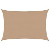 Cumpara ieftin Parasolar, gri taupe, 4x5 m, HDPE, 160 g/m&sup2;