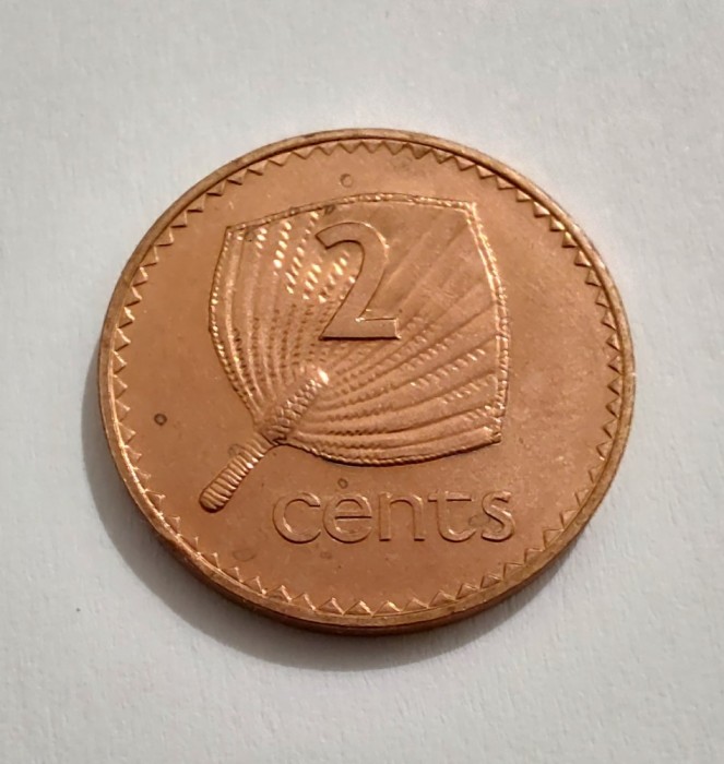 Fiji - 2 Cents 2001