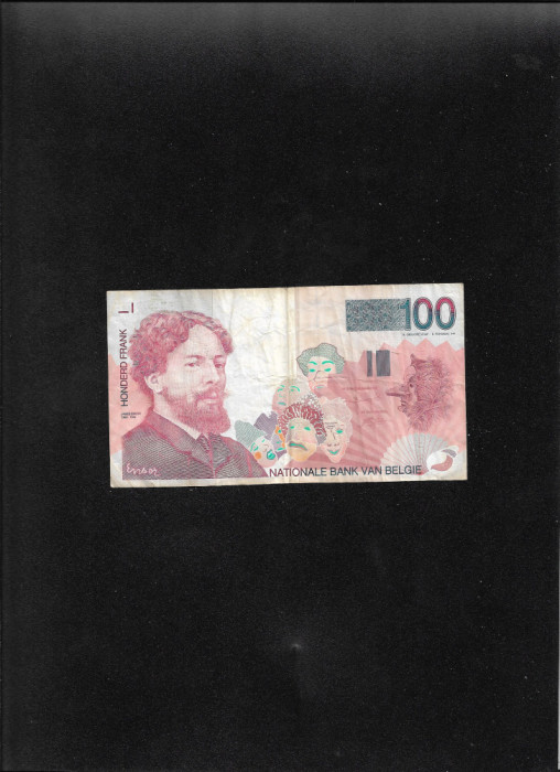 Belgia 100 francs 1995 (2001) seria10202467155