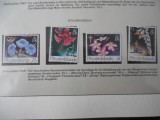 Pitcairn-Craciun,flori-serie completa ,nestampilate MNH