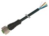 Cablu Conectare Murr Elektronik M12 Drept 3m PUR Negru IP67 12 Pini