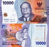 Bancnota Indonezia 10000 Rupiah 2022 UNC, Asia, Necirculata