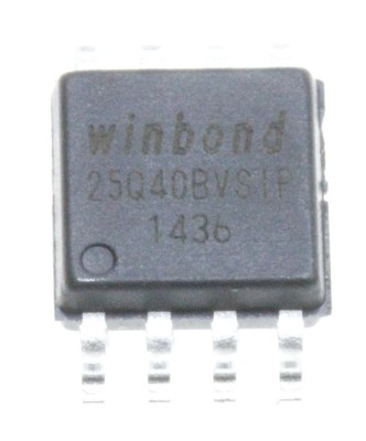 W25Q40BVSSIP CI NOR FLASH;W25Q40BVSSIP,4MBIT,SOP,8P,5 1107-002076 circuit integrat SAMSUNG foto
