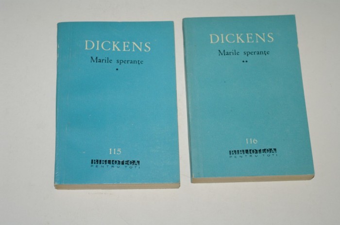 Marile sperante - Dickens - 2 vol. - bpt - 1962