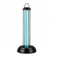 Lampa bactericida dubla sterilizare Ultraviolete si Ozon 150W - Negru foto