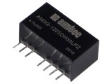 Convertor DC/DC AIMTEC 3W 9-18V intrare 5V/-5V ieșire SIP8