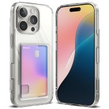 Husa pentru iphone 16 pro max - ringke fusion card - clear