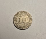 Straits Settlements 10 Cents Centi 1919
