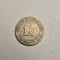 Straits Settlements 10 Cents Centi 1919