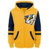 Nashville Predators hanorac cu glugă pentru copii faceoff colorblocked fleece full-zip - Dětsk&eacute; XL (14 - 16 let)