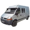 Parasolar Parbriz Renault Master 2003-2009 Negru Eurowest, Retractabil, Universal, Interior