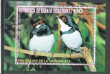 Eq. Guinea 1976 Birds in Europe, perf. sheet, used M.004
