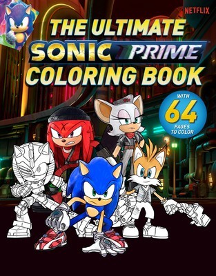 The Ultimate Sonic Prime Coloring Book foto