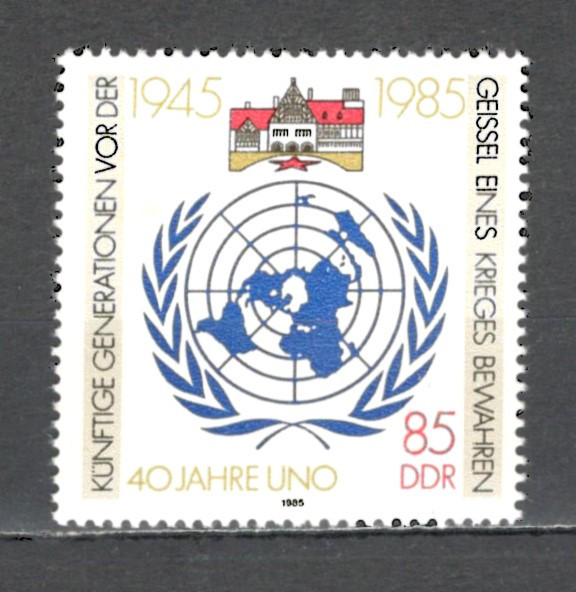 D.D.R.1985 40 ani ONU SD.533
