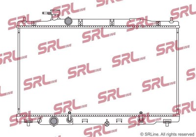 Radiator Honda Cr-V 07-12, motor: 2.0, 2.2 iCTDI, iesire - conector rapid, 726x400x16, SRLine, Aluminiu/ Plastic brazat, 19010RZYA51 foto