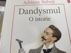 DANDYSMUL- O ISTORIE - ADRIANA BABETI, POLIROM, 2004, 429 PAG foto