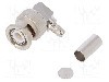 Conector BNC, 50&Omega;, tata, aurit, TELEG&Auml;RTNER - J01000A1258