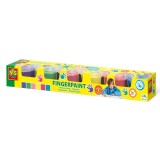 Cumpara ieftin Set acuarele pentru degete 6 culori 120 ml