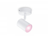 Spot LED RGB WiZ Imageo, Wi-Fi, Bluetooth, 4.9W, 345 lm, lumina alba si color